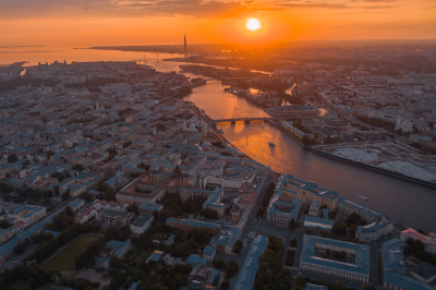 Санкт Петербург и Республика Саха (Якутия). На одной широте