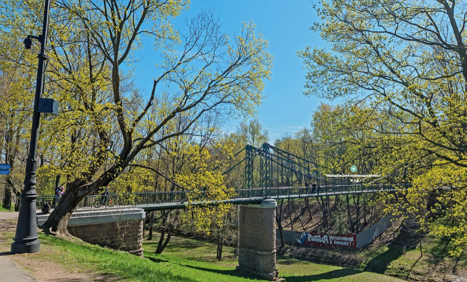 Макаровский мост и Овражный парк