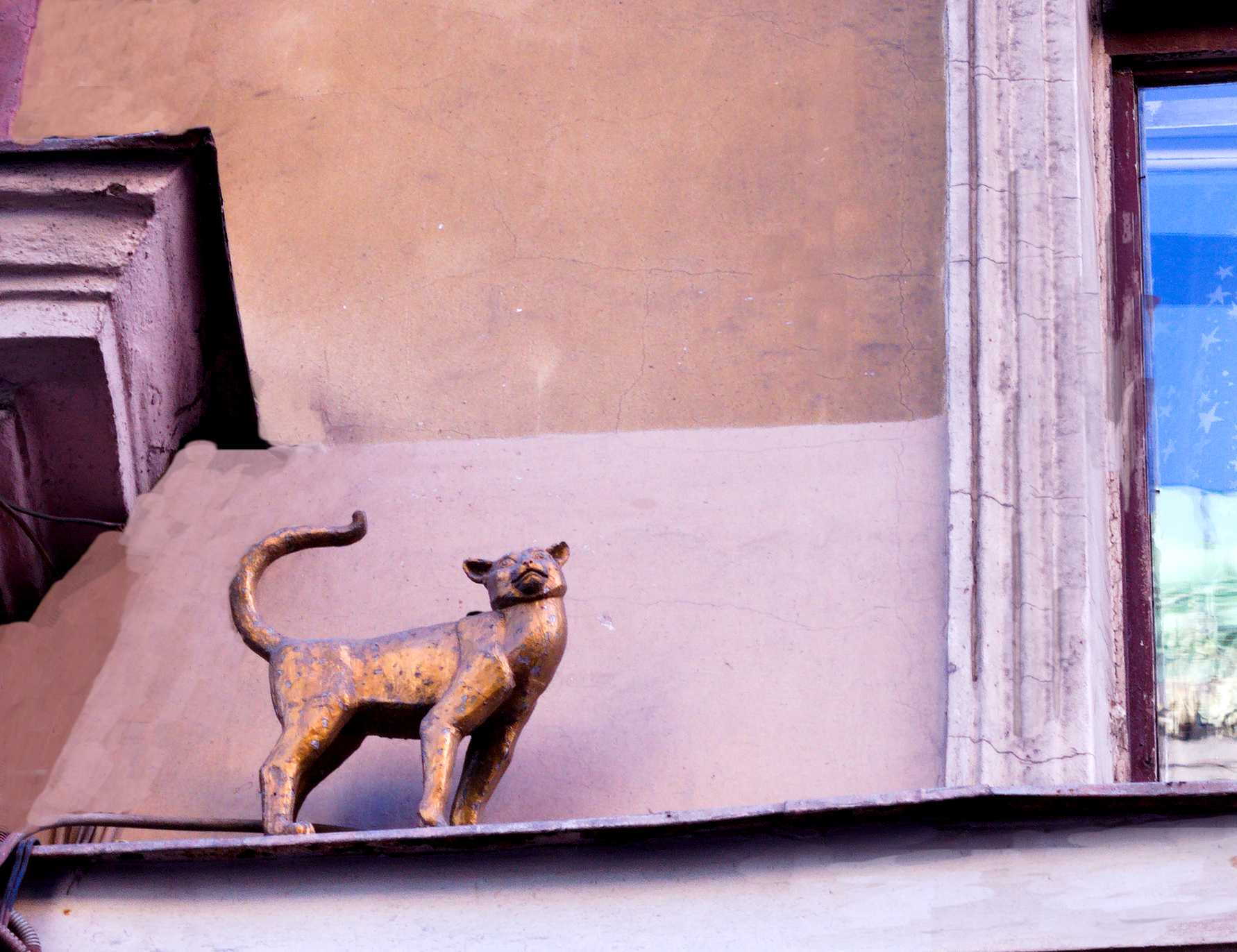 Monument to cats in Malaya Sadovaya