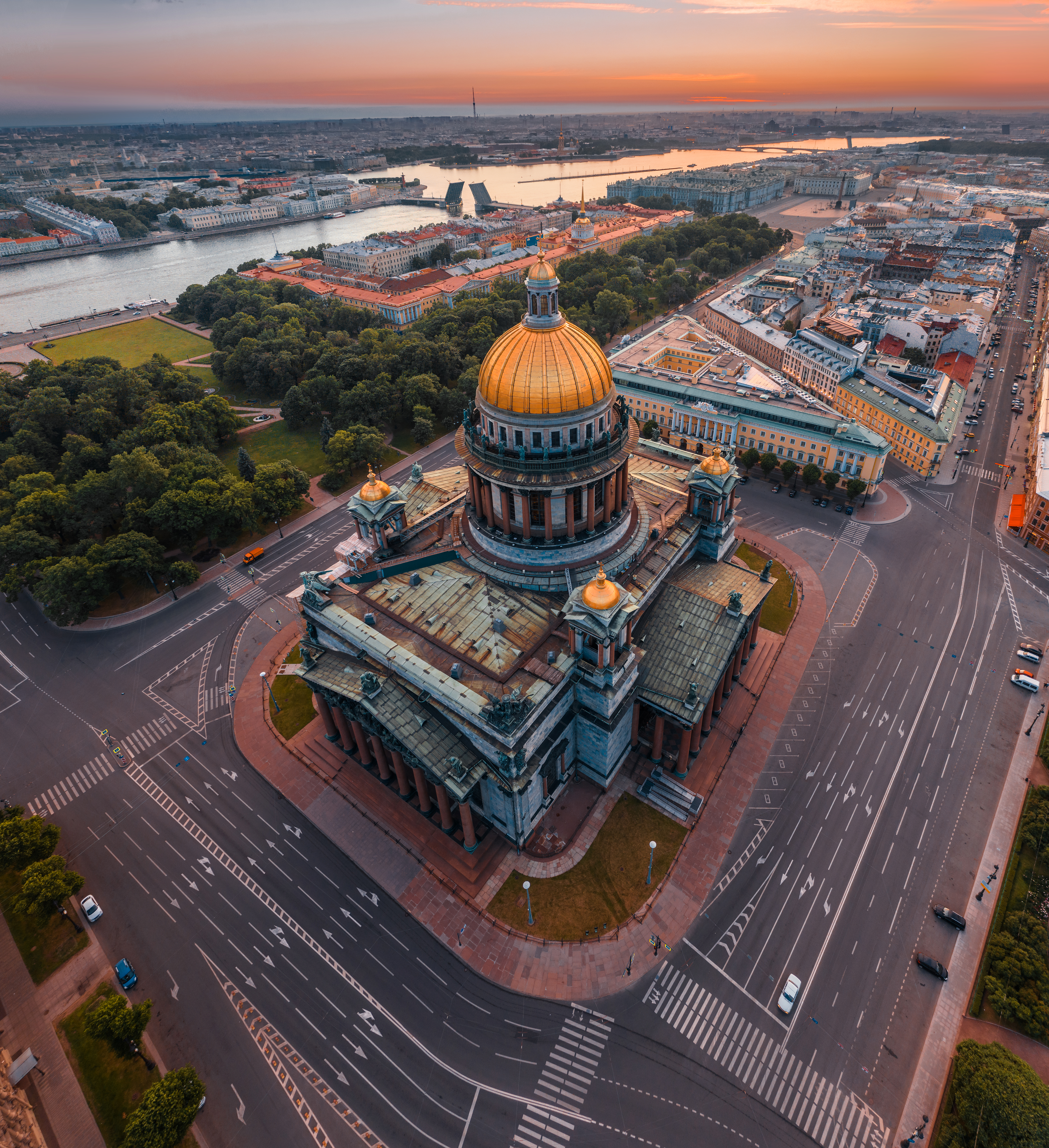 Colonnade of St. Isaac’s Cathedral