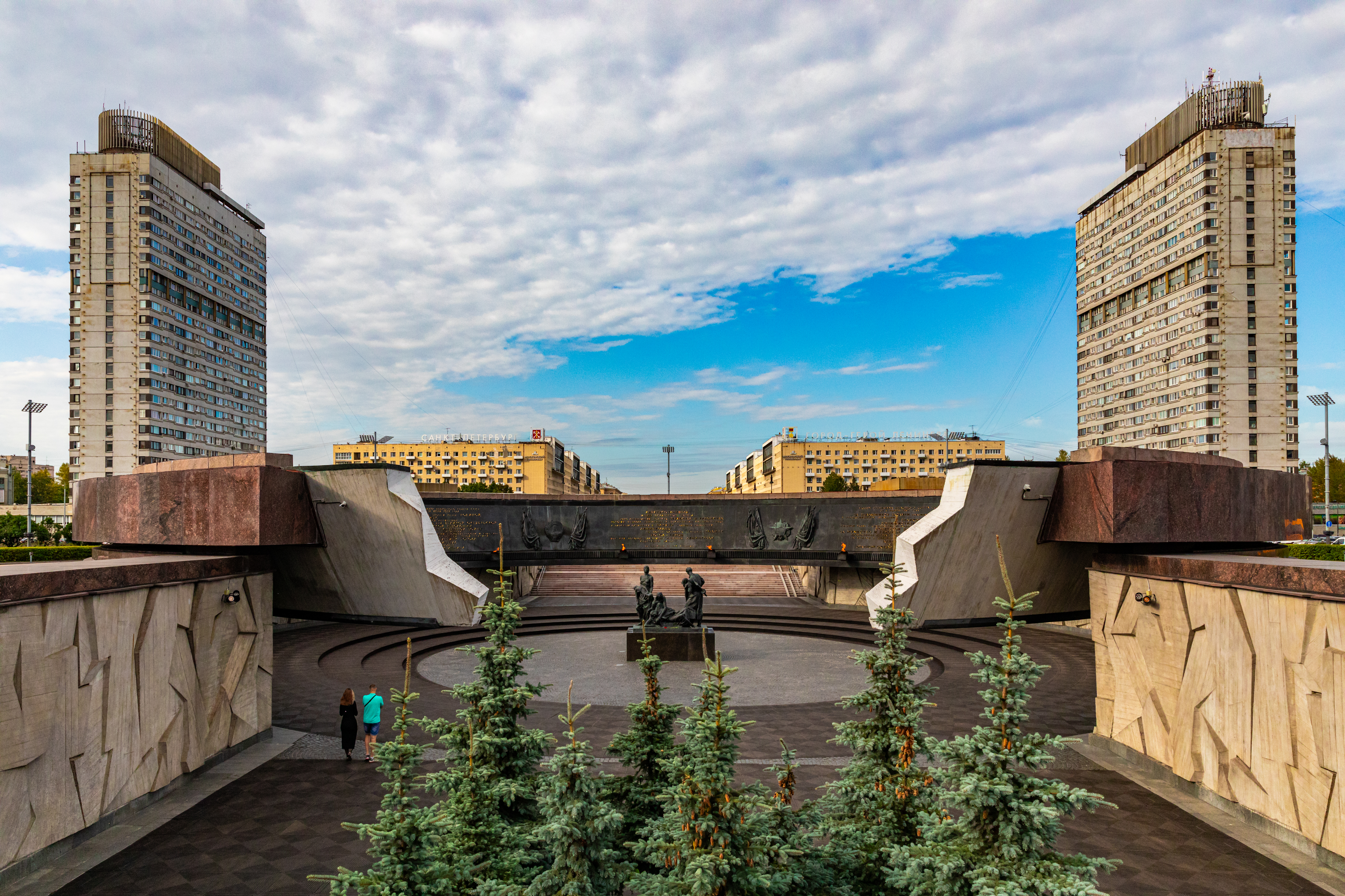 State Museum of The History of Saint-Petersburg. Monument to the Heroic Defenders of Leningrad