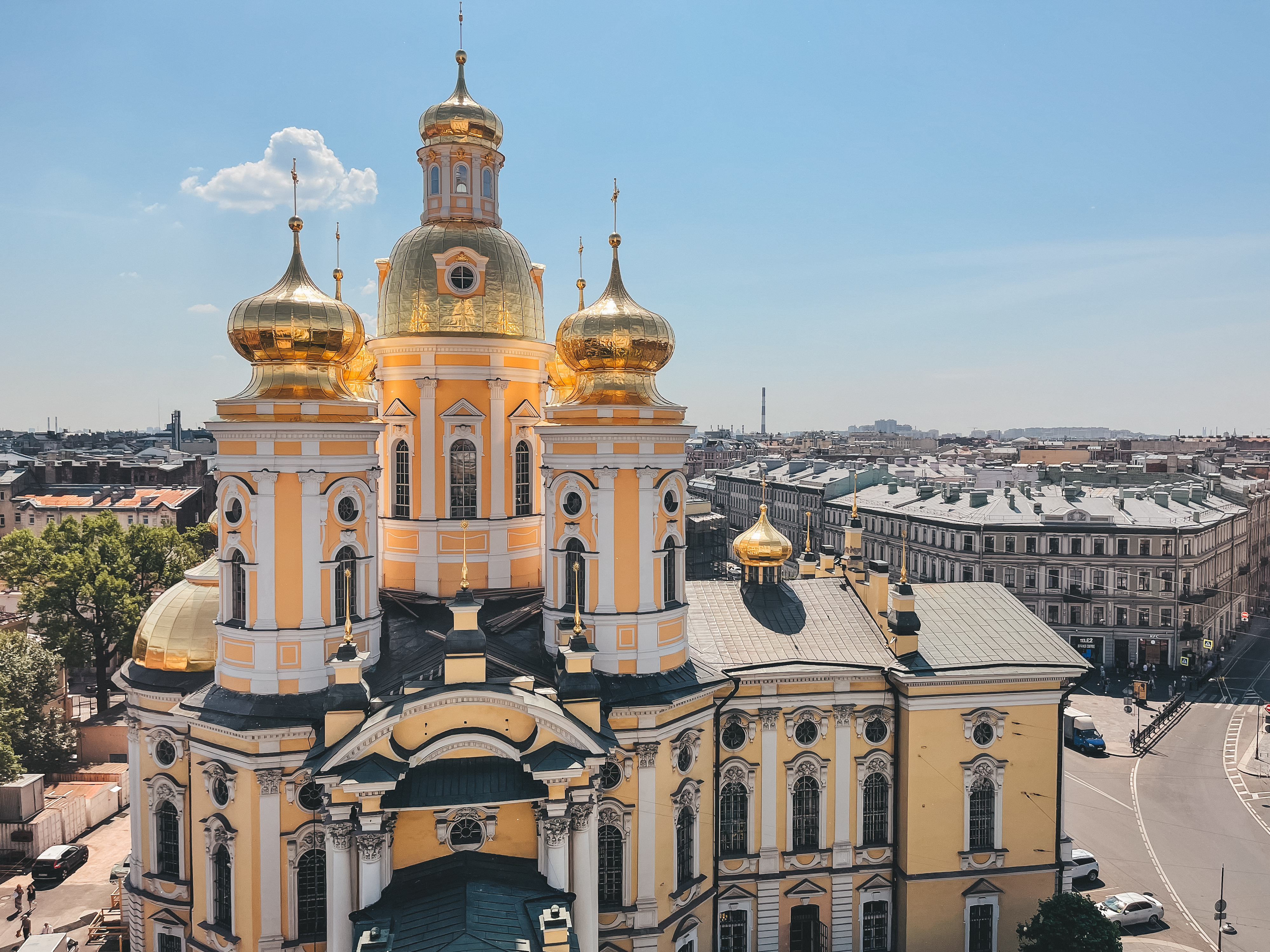 Открыта смотровая площадка Владимирского собора