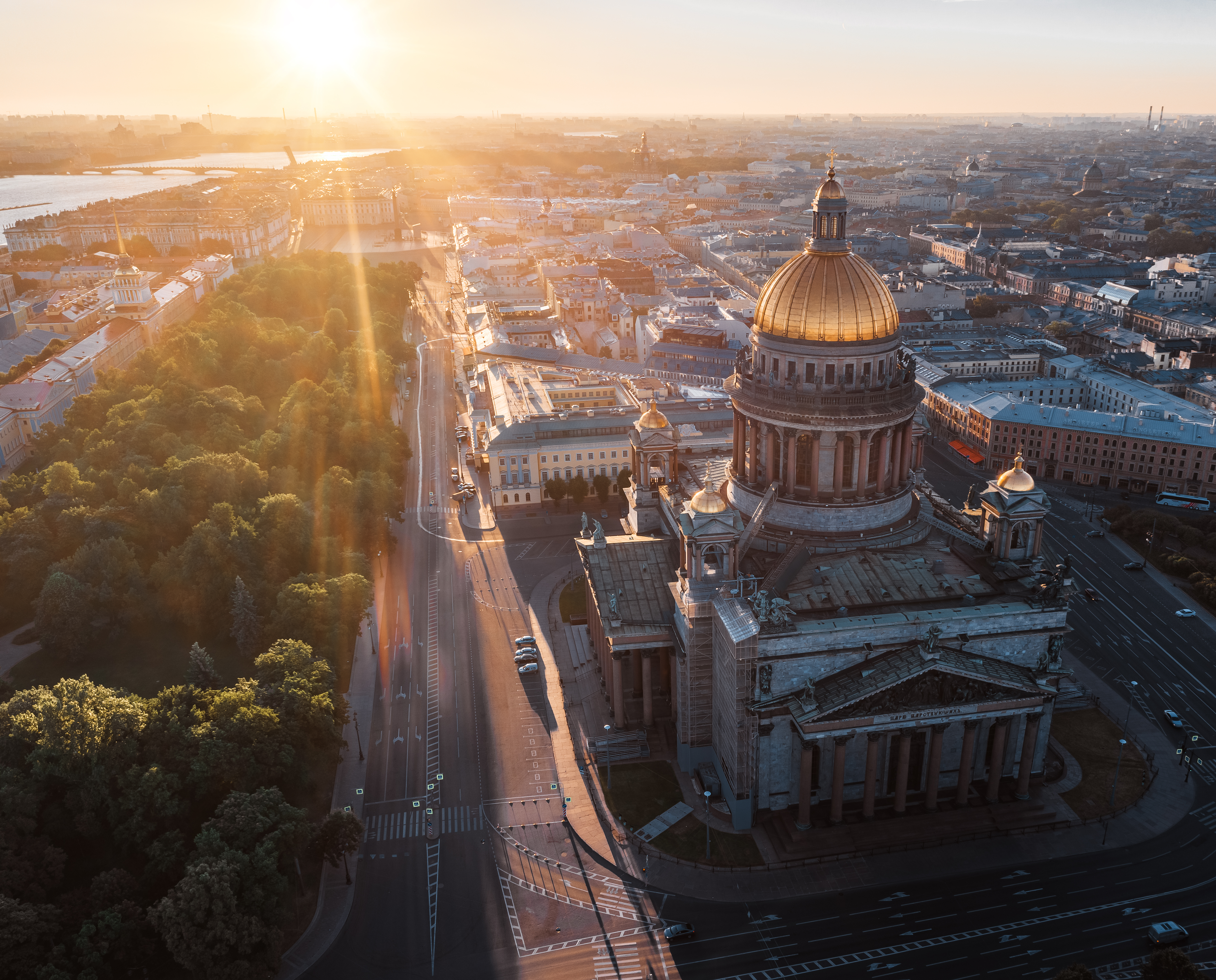 Солнце санкт петербурге