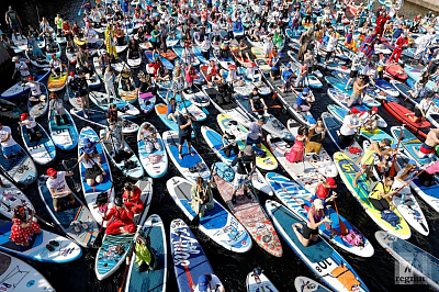 Традиционный открытый фестиваль по сапсерфингу «Фонтанка SUP»